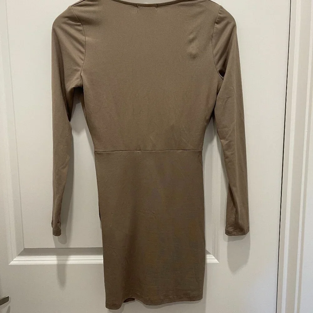 FASHION NOVA Mocha Mini Dress - Picture 4 of 5